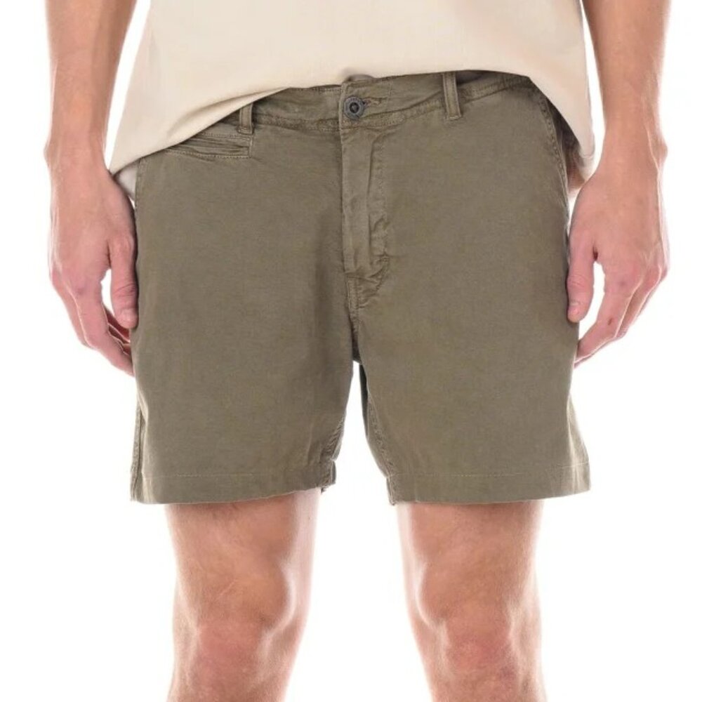Original Paperbacks Olive 6" Chino Shorts